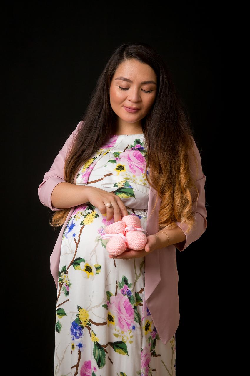 photographe nancy femme enceinte shooting studio